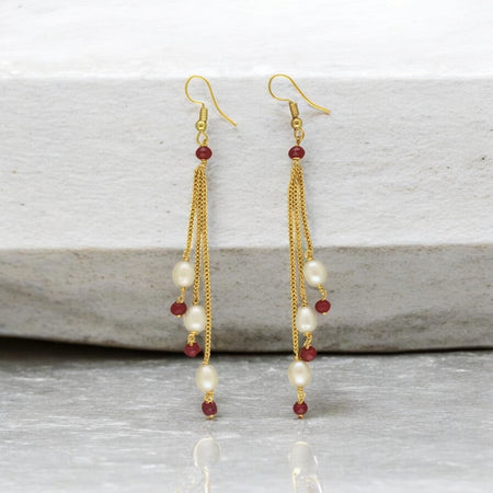 J Pearls Adora Pearl Earrings