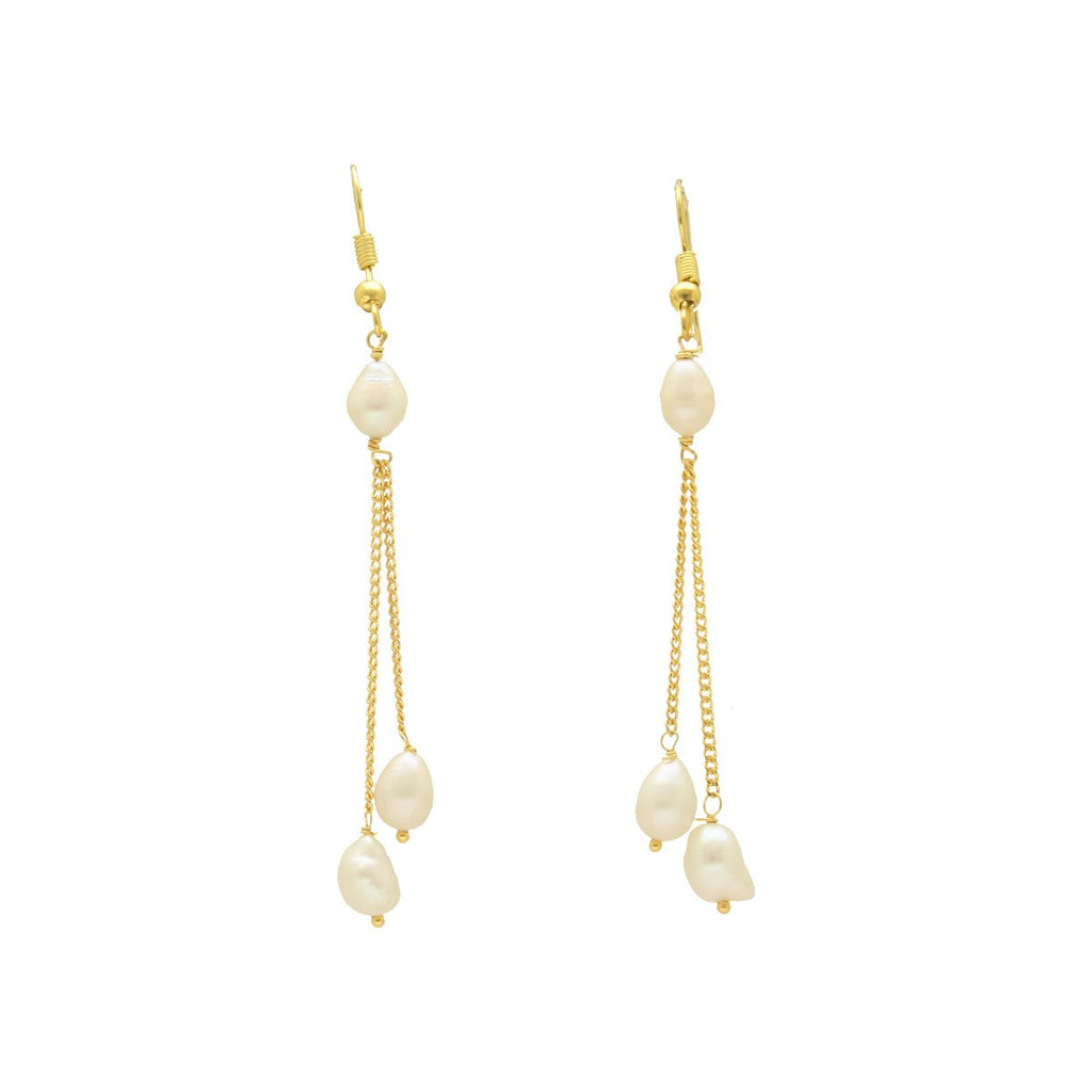 J Pearls Royal Duchess Pearl Earrings - Distacart