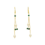 J Pearls Percy Pearl Earrings - Distacart