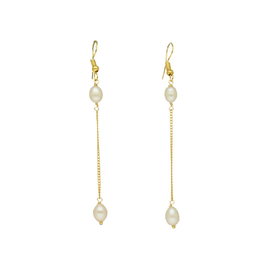 J Pearls The Lorie Pearl Earrings - Distacart