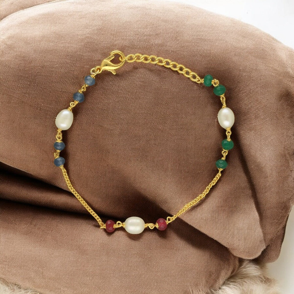 J Pearls Velmma Pearl Bracelet - Distacart