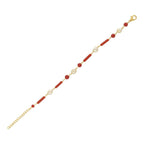 J Pearls The Eldric Charm Pearl Bracelet - Distacart
