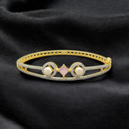 J Pearls Empress's Bloom Pearl Bracelet - Distacart