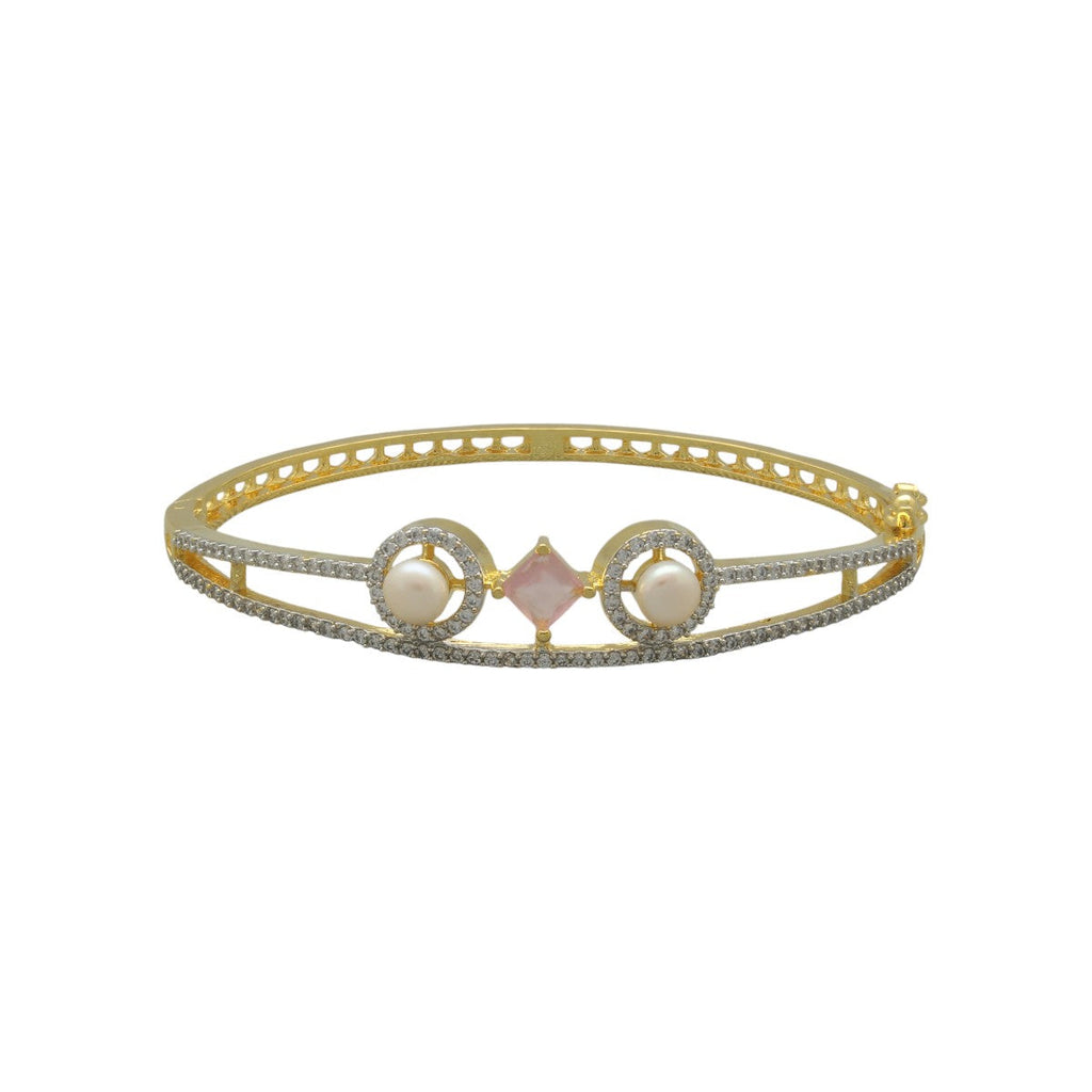 J Pearls Empress's Bloom Pearl Bracelet - Distacart