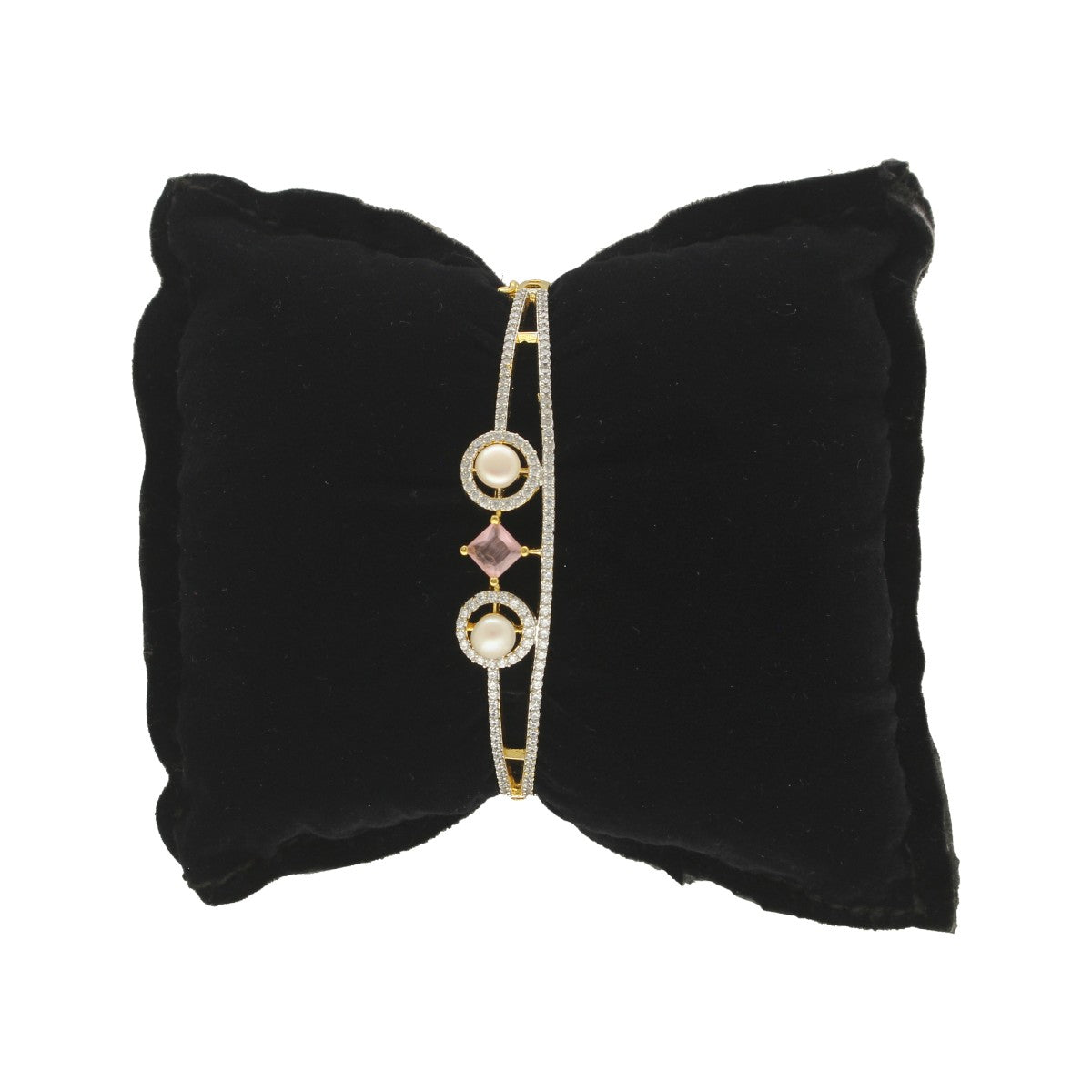 J Pearls Empress's Bloom Pearl Bracelet - Distacart