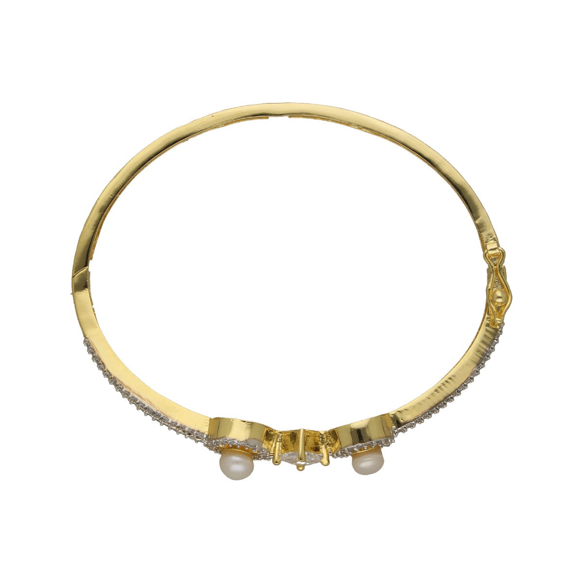 J Pearls Golden Tiara Pearl Bracelet - Distacart