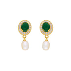 J Pearls Prominent 2 String Necklace Set - Real Pearl Jewelry - Distacart
