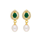 J Pearls Famous 3 String Necklace Set - Real Pearl Jewelry - Distacart