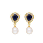 J Pearls Celebrated 2 String Necklace Set - Real Pearl Jewelry - Distacart