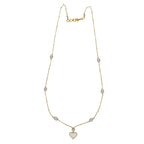 J Pearls Heart Pearl Pendant Set