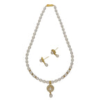 J Pearls Flora Pearl Pendant Set