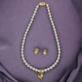 J Pearls Abha Pearl Pendant Set