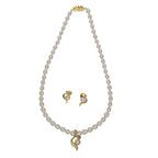 J Pearls Abha Pearl Pendant Set