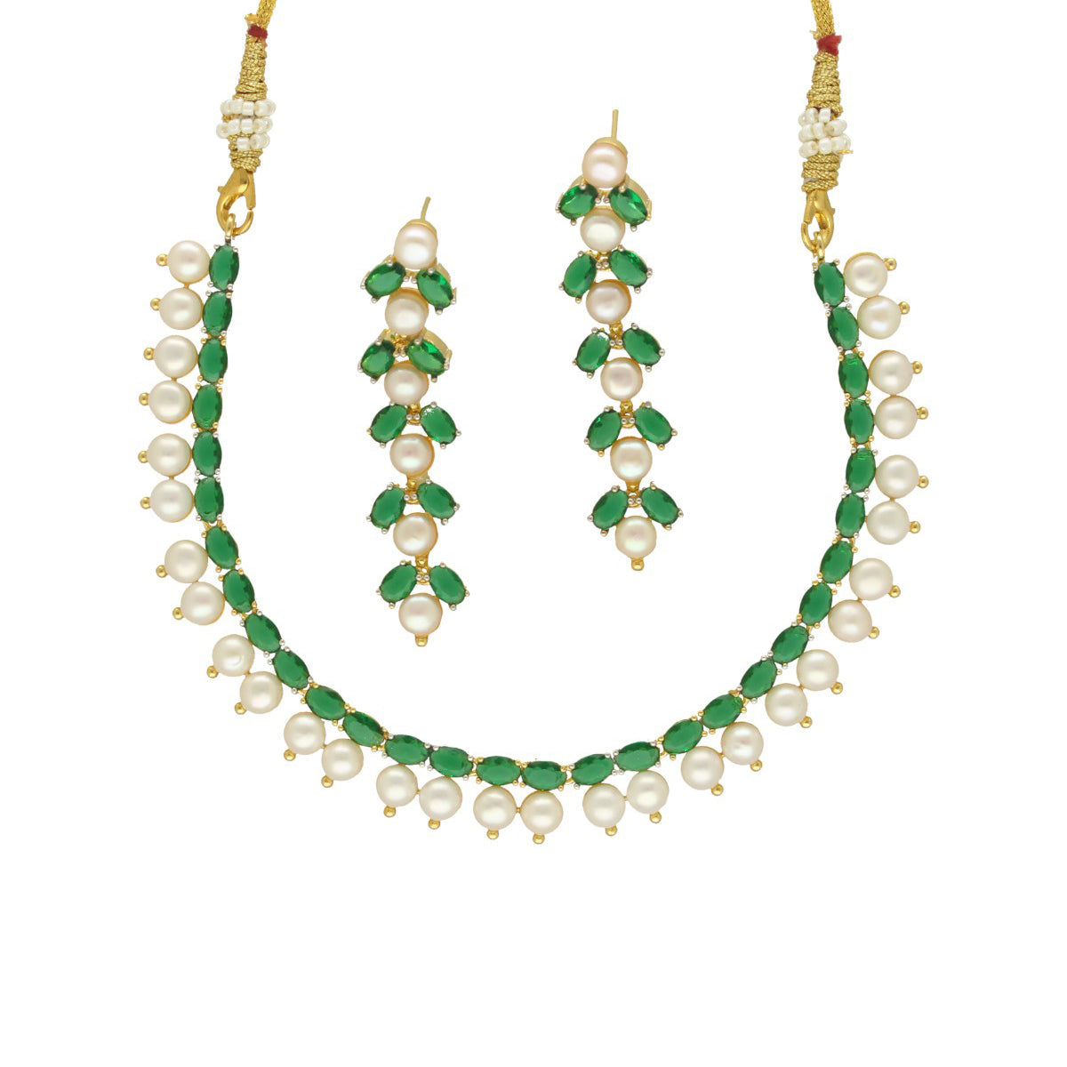 J Pearls Trellis Glory Pearl Set