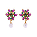 J Pearls Color Drop Earrings - Real Pearl Jewelry - Distacart