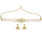 J Pearls Mesmerizing Pearl Choker - Real Pearl Jewelry - Distacart