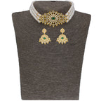 J Pearls Mesmerizing Pearl Choker - Real Pearl Jewelry - Distacart