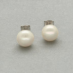 J Pearls Lavish 925 Sterling Silver Stud Earrings - Distacart