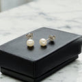 J Pearls Luxe 925 Silver Stud Earrings - Distacart