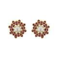 J Pearls Amazing Grace Pearl Earrings - Real Pearl Jewelry - Distacart
