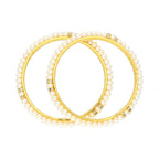 J Pearls Pearls Kangan - Real Pearl Jewelry - Distacart