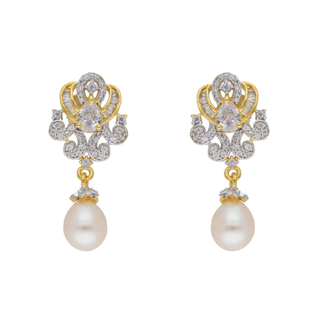 J Pearls Mesmerizing Pearl Necklace - Real Pearl Jewelry - Distacart