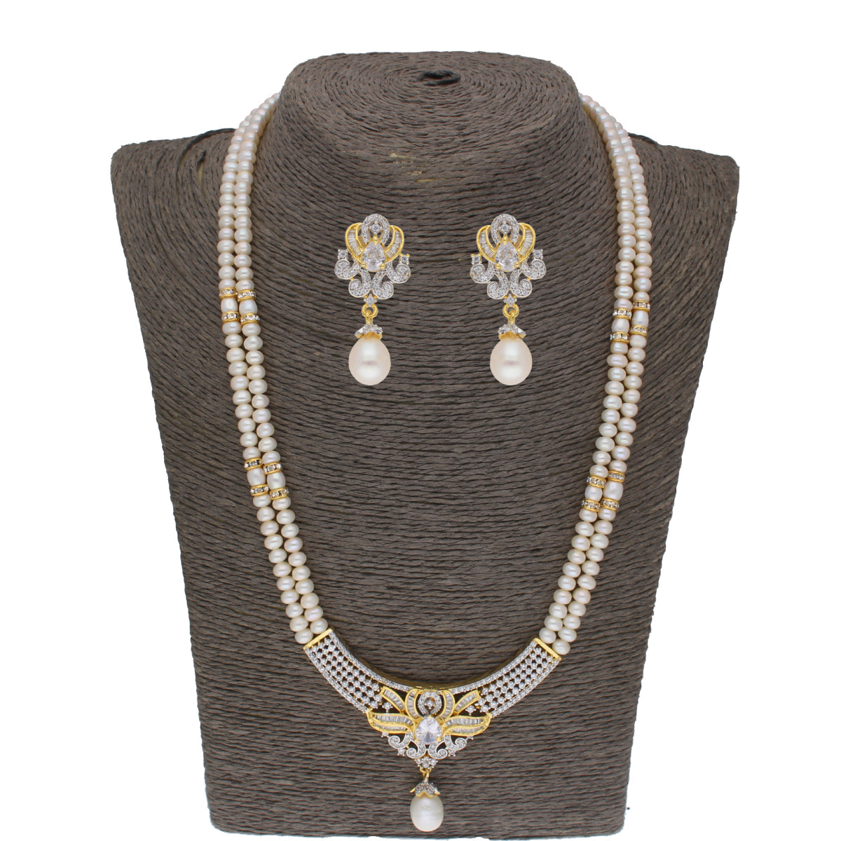 J Pearls Mesmerizing Pearl Necklace - Real Pearl Jewelry - Distacart