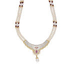 J Pearls Spectacular Pearl Necklace - Real Pearl Jewelry - Distacart