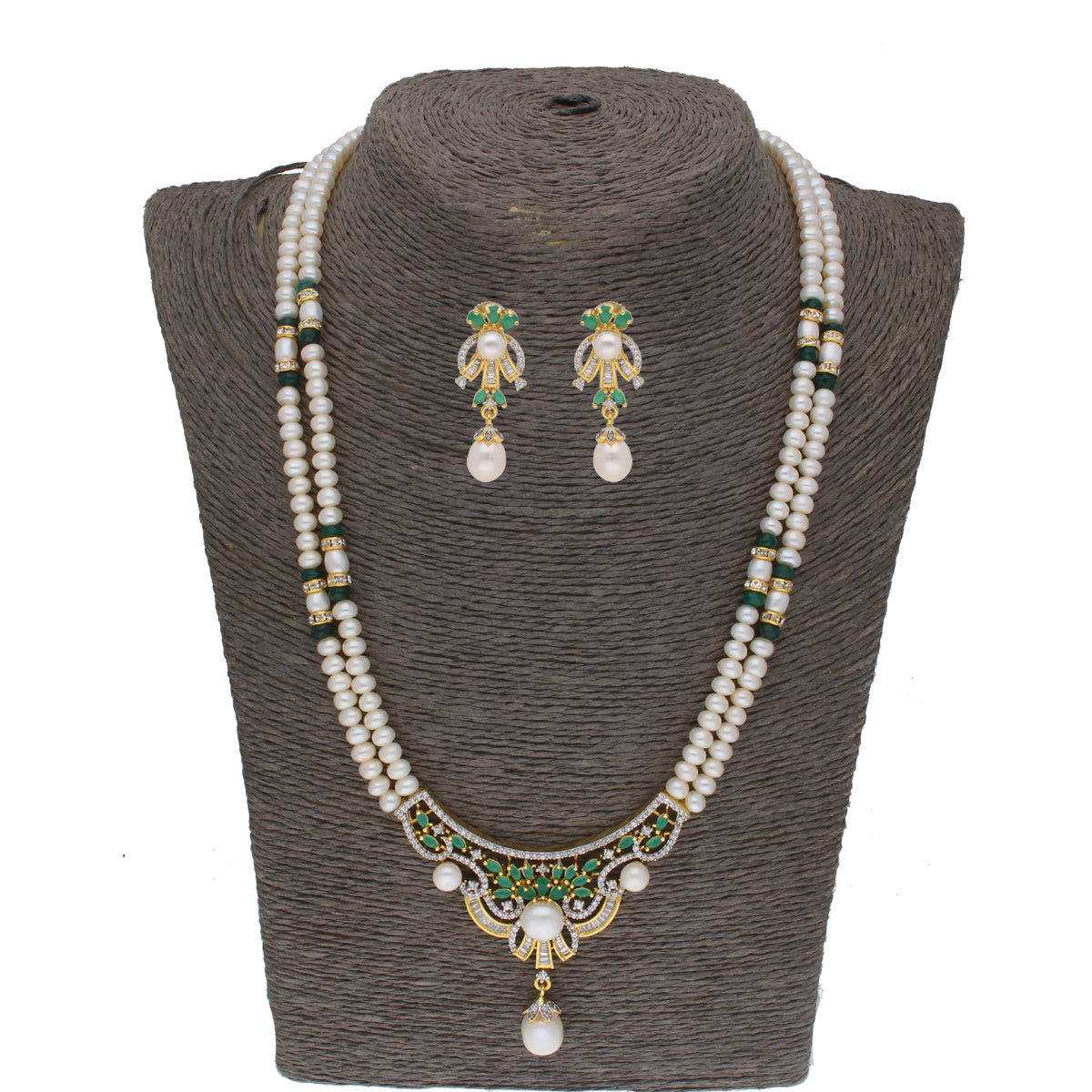 J Pearls Majestic Pearl Necklace - Real Pearl Jewelry - Distacart