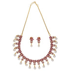 J Pearls Alluring Pearl Necklace - Real Pearl Jewelry - Distacart