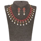 J Pearls Alluring Pearl Necklace - Real Pearl Jewelry - Distacart