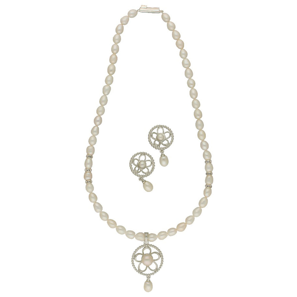 J Pearls Grandiose Pearl Necklace Set
