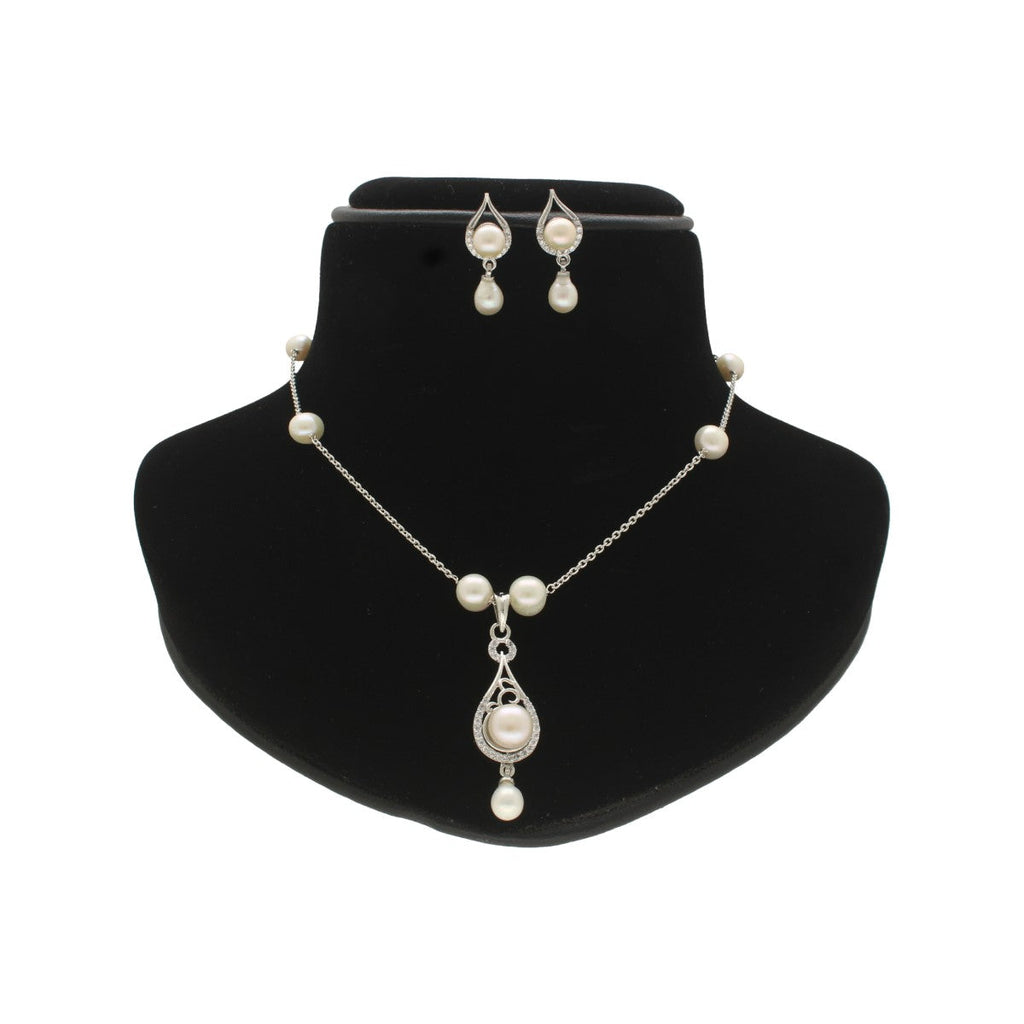 J Pearls Panache Pearl Chain Set