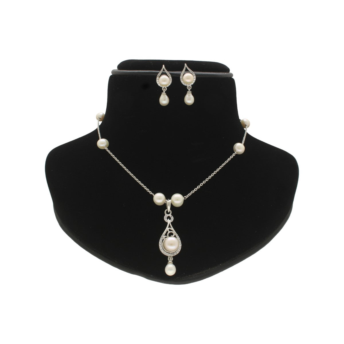 J Pearls Panache Pearl Chain Set