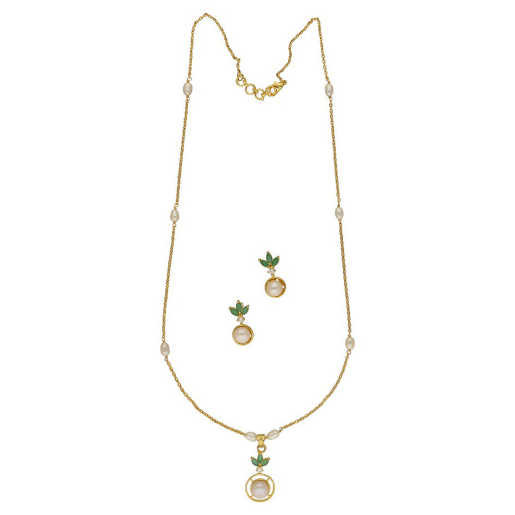 J Pearls Ethereal Pearl Chain Set