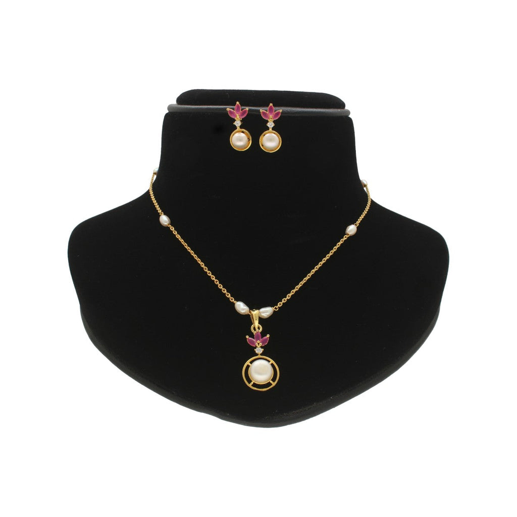 J Pearls Radiant Pearl Chain Set