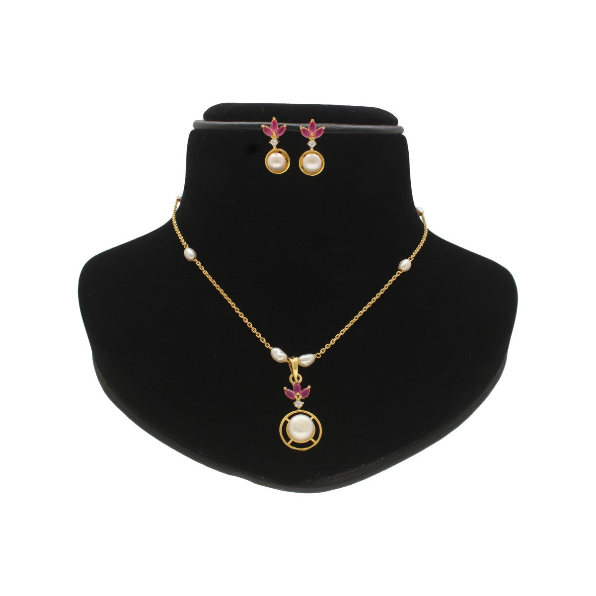 J Pearls Radiant Pearl Chain Set