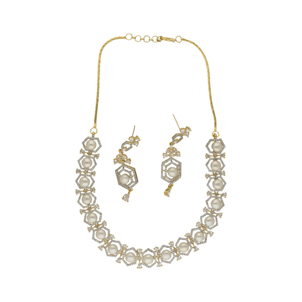 J Pearls Majestic Pearl Necklace Set