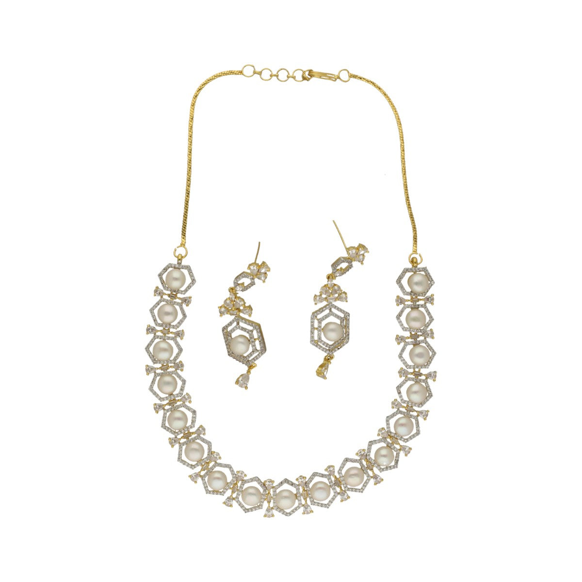 J Pearls Majestic Pearl Necklace Set