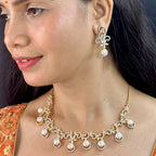 J Pearls Alluring Pearl Necklace Set