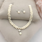 J Pearls Alluring Pearl Necklace Set