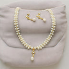 J Pearls winsome Pearl Necklace Set