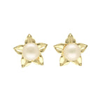 J Pearls Shinning Star Pearl Earrings - Distacart