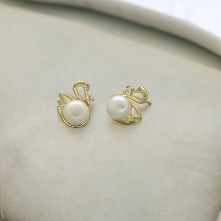 J Pearls Pearl Duck Earrings