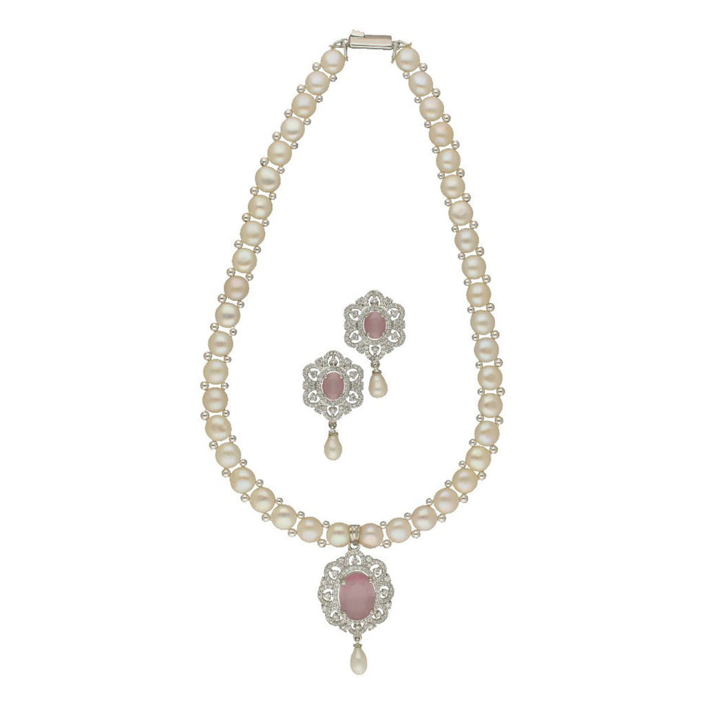 J Pearls Sumptuous Pearl Necklace Set