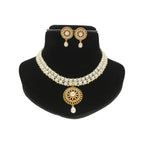 J Pearls Picturesque Dual Line Pearl Necklace Set