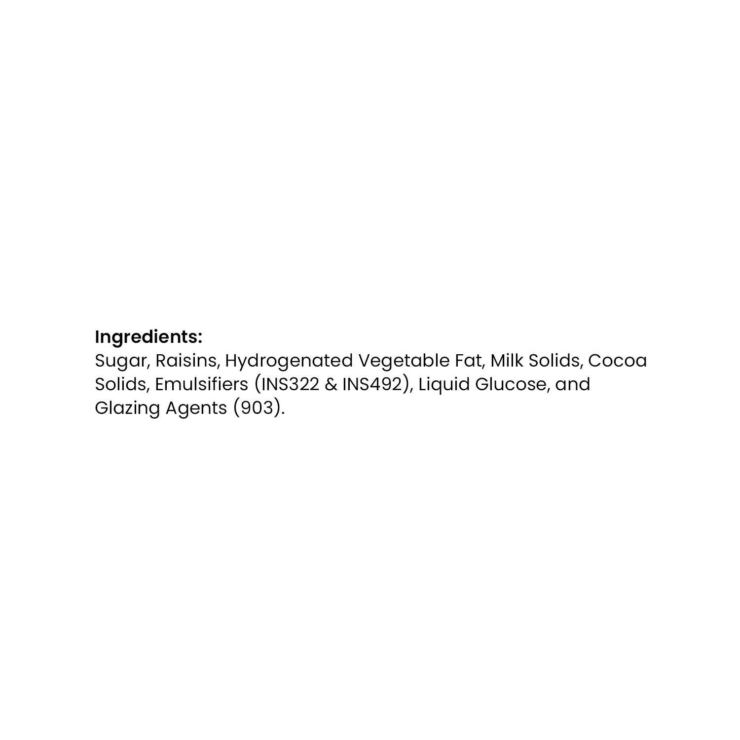 Dibha Rucoks - Raisins Dragees Chocolate Coated