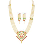 J Pearls Exclusive Rani Necklace Set