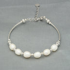 J Pearls Timeless Pearl Strand Bracelet - Distacart