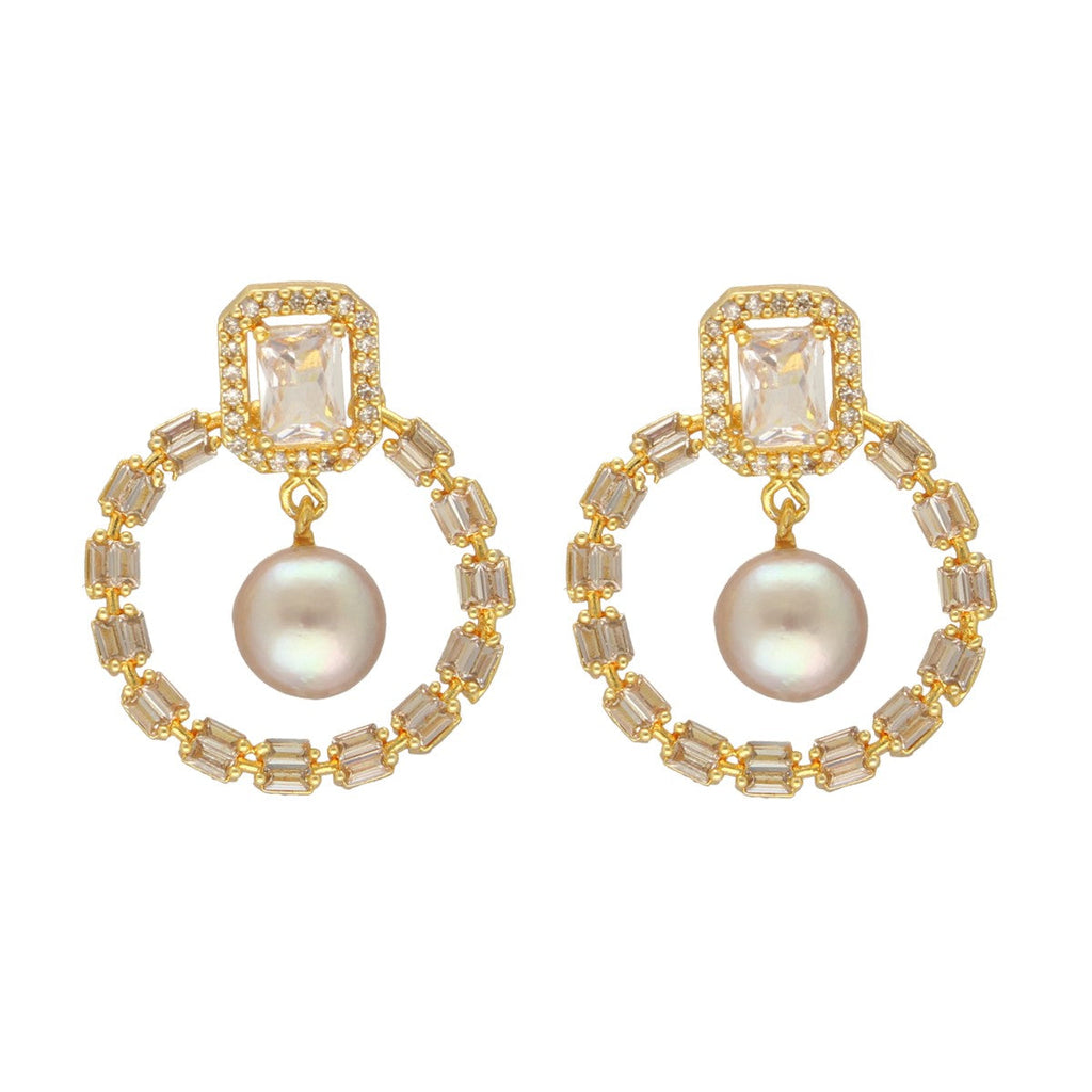 J Pearls Falak Pearl Earrings - Distacart